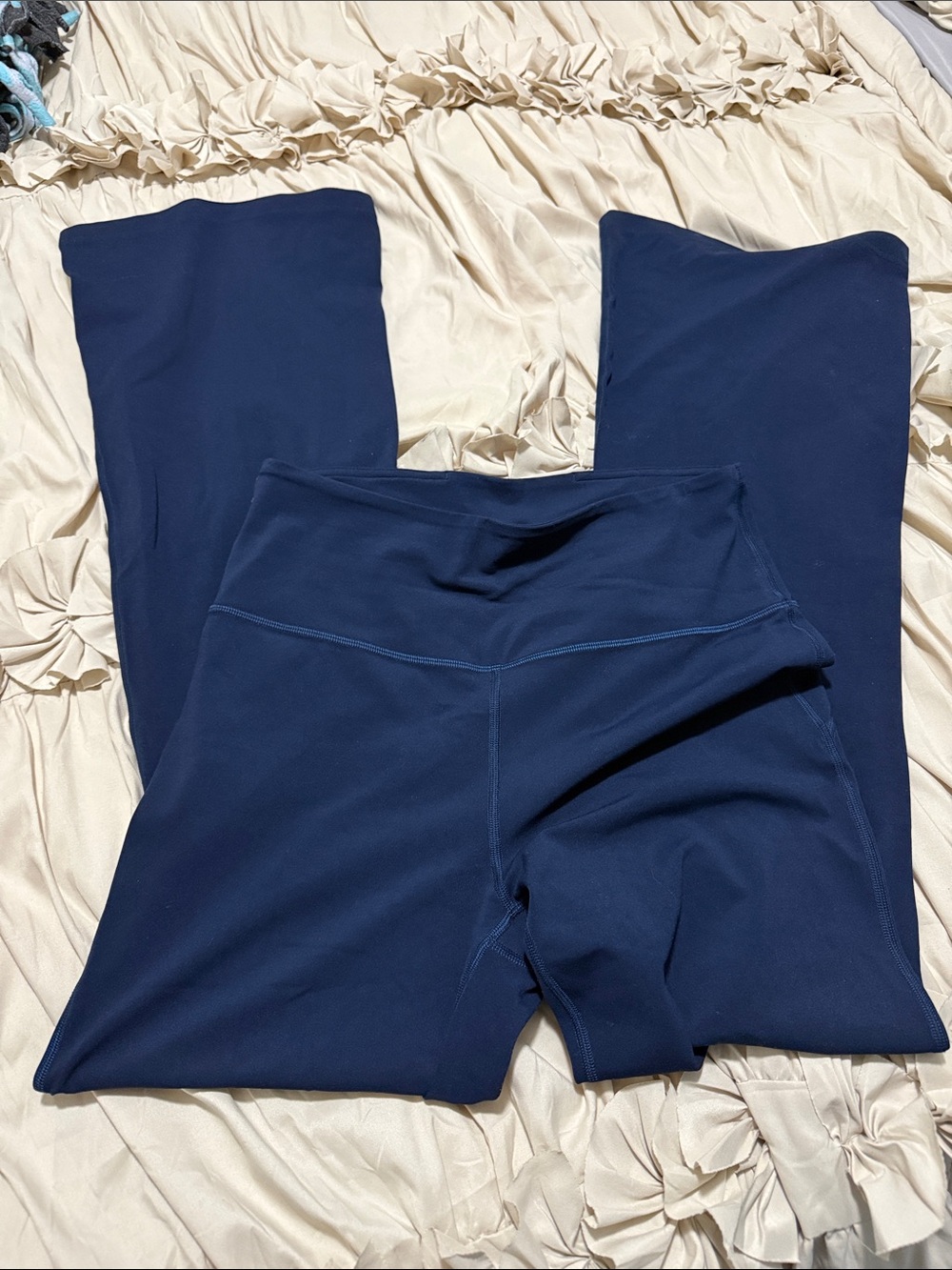 lululemon athletica - True Navy Super High Rise Flared Pant - size 10